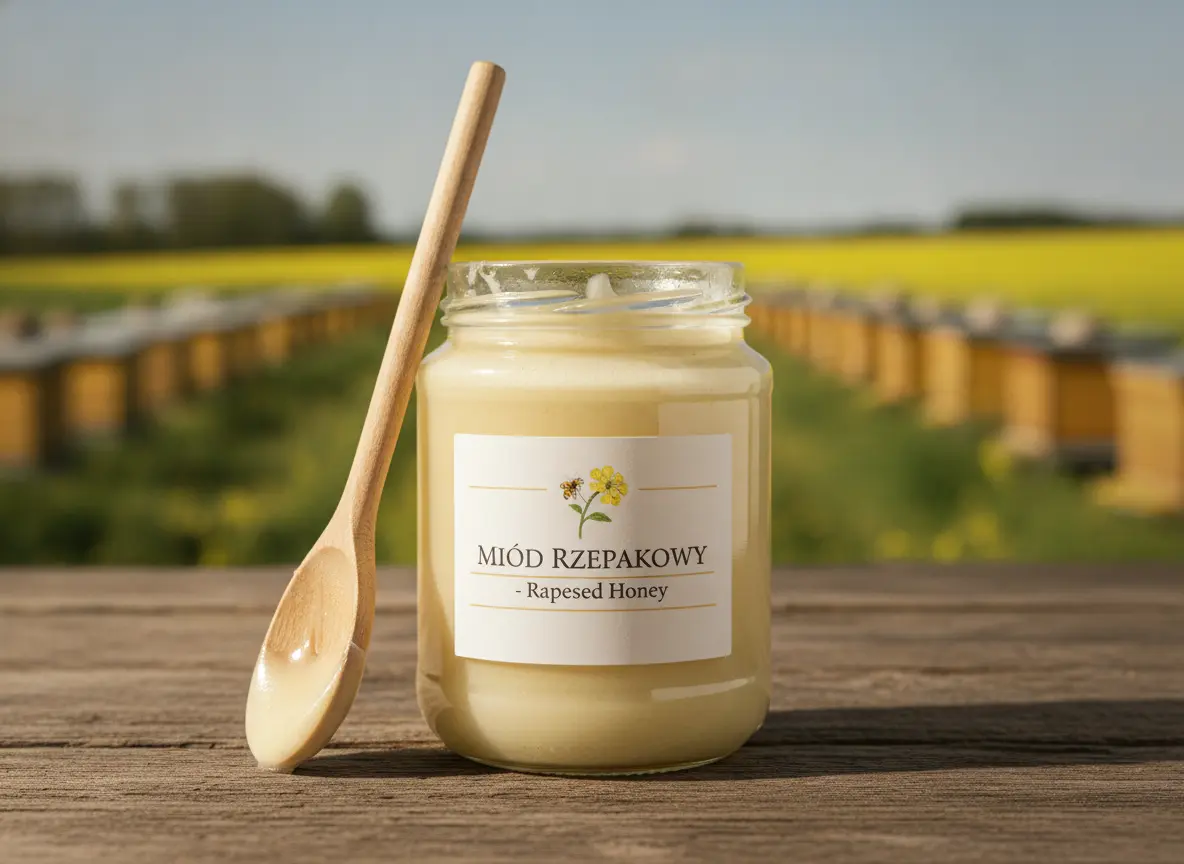 Słoik miodu — Rzepakowy