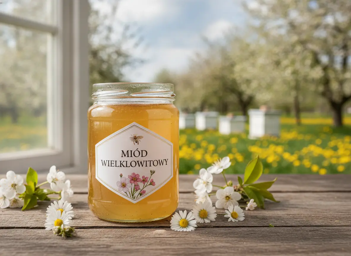 Słoik miodu — Wielokwiatowy